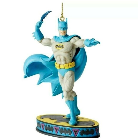 DC Comics Jim Shore Enesco Batman Dark Knight Detective Silver Age Ornament NIB - Picture 2 of 7